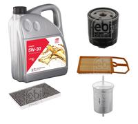 FEBI BILSTEIN Controllo Set 5L Longlife 5W-30 Per VW Golf IV 1J1 1.4 16V 1.6
