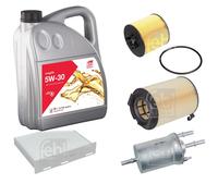 FEBI BILSTEIN Controllo Set 5L Longlife 5W-30 Per VW Golf V 1K1 1.4 TSI 5M1