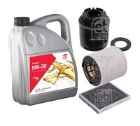 Febi BILSTEIN Controllo Set 5L Longlife 5W-30 per VW Polo Di 6R1 6C1