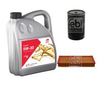 Febi BILSTEIN Controllo Set 5L Longlife 5W-30 per VW Polo Variant 6KV5