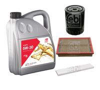 FEBI BILSTEIN Controllo Set 5L Longlife 5W-30 Per VW Sharan 7M8 7M9 7M6