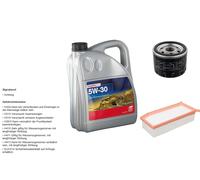 FEBI BILSTEIN Controllo Set 5L Longlife Plus 5W-30 Per Dacia Duster