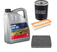 FEBI BILSTEIN Controllo Set 5L Longlife Plus 5W-30 Per Fiat Panda 169 1.2