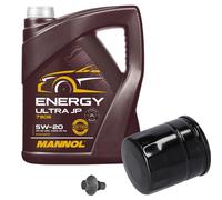 FEBI BILSTEIN Controllo Set 5L MANNOL 5W-20 per Ford Ecosport Fiesta VII