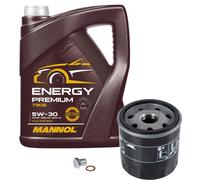 FEBI BILSTEIN Controllo Set 5L MANNOL 5W-30 Per Mercedes-Benz B-Klasse W246