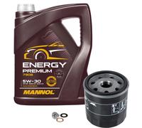 FEBI BILSTEIN Controllo Set 5L MANNOL 5W-30 Per Mercedes-Benz B-Klasse W246