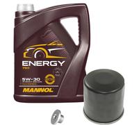 FEBI BILSTEIN Controllo Set 5L MANNOL 5W-30 per Suzuki Swift IV 1.2 Splash