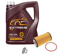 FEBI BILSTEIN Controllo Set 5L MANNOL 5W-40 per Opel Corsa D 1.2 1.4 1.0