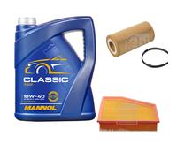 FEBI BILSTEIN Controllo Set 5L MANNOL Classic 10W-40 Per Audi A1 8X1 8XK