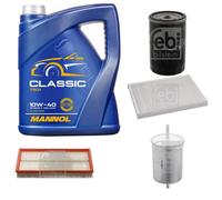 FEBI BILSTEIN Controllo Set 5L MANNOL Classic 10W-40 Per Audi A3 8L1 1.6