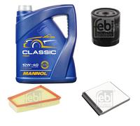 FEBI BILSTEIN Controllo Set 5L MANNOL Classic 10W-40 Per Citroën Berlingo