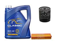 Febi BILSTEIN Controllo Set 5L mannol Classic, 10W-40 per Citroën Tberlingo