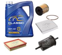 FEBI BILSTEIN Controllo Set 5L MANNOL Classic 10W-40 Per Citroën Xsara