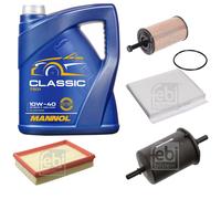 FEBI BILSTEIN Controllo Set 5L MANNOL Classic 10W-40 Per Citroën Xsara