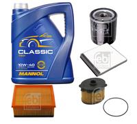 FEBI BILSTEIN Controllo Set 5L MANNOL Classic 10W-40 Per Citroën Xsara N1