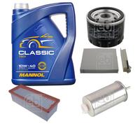 FEBI BILSTEIN Controllo Set 5L MANNOL Classic 10W-40 Per Dacia Duster