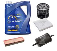 FEBI BILSTEIN Controllo Set 5L MANNOL Classic 10W-40 Per Dacia Logan II