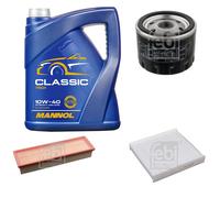 FEBI BILSTEIN Controllo Set 5L MANNOL Classic 10W-40 Per Dacia Logan MCV II