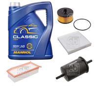 FEBI BILSTEIN Controllo Set 5L MANNOL Classic 10W-40 Per Dacia Sandero II