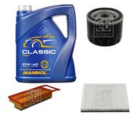 FEBI BILSTEIN Controllo Set 5L MANNOL Classic 10W-40 Per Fiat Idea 350_ 1.9