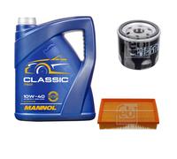 Febi BILSTEIN Controllo Set 5L mannol Classic 10W-40 per Fiat Multi