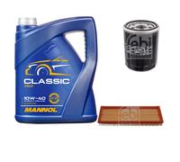 FEBI BILSTEIN Controllo Set 5L MANNOL Classic 10W-40 Per Fiat Panda 169 1.4