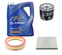FEBI BILSTEIN Controllo set 5L MANNOL Classic 10W-40 per Fiat Punto Van