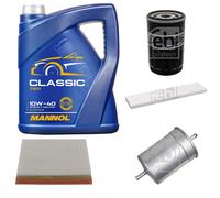 FEBI BILSTEIN Controllo Set 5L MANNOL Classic 10W-40 Per Ford Galaxy WGR 2.3