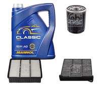 FEBI BILSTEIN Controllo Set 5L MANNOL Classic 10W-40 Per Mitsubishi Lancer