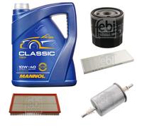 Febi BILSTEIN Controllo Set 5L mannol Classic 10W-40 per Opel Vectra B