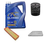 FEBI BILSTEIN Controllo Set 5L MANNOL Classic 10W-40 Per Peugeot 206