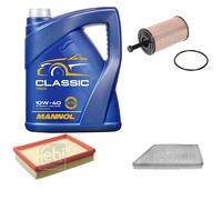 FEBI BILSTEIN Controllo Set 5L MANNOL Classic 10W-40 Per Peugeot 206 CC 2D
