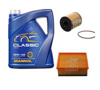 FEBI BILSTEIN Controllo Set 5L MANNOL Classic 10W-40 Per Peugeot 206 CC 2D