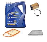 FEBI BILSTEIN Controllo Set 5L MANNOL Classic 10W-40 Per Peugeot 206+ T3E