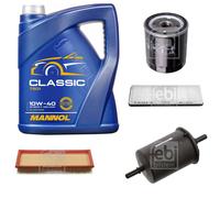 FEBI BILSTEIN Controllo Set 5L MANNOL Classic 10W-40 Per Peugeot 306