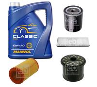 FEBI BILSTEIN Controllo Set 5L MANNOL Classic 10W-40 Per Peugeot 306