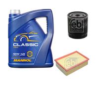 FEBI BILSTEIN Controllo Set 5L MANNOL Classic 10W-40 Per Peugeot 307 Break