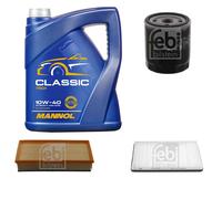 FEBI BILSTEIN Controllo Set 5L MANNOL Classic 10W-40 Per Peugeot 406 8B 1.8