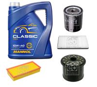 FEBI BILSTEIN Controllo Set 5L MANNOL Classic 10W-40 Per Peugeot 406 8B 1.9
