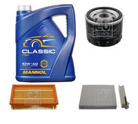 FEBI BILSTEIN Controllo Set 5L MANNOL Classic 10W-40 Per Renault Clio III