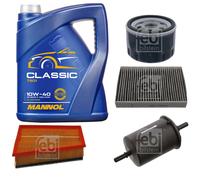 FEBI BILSTEIN Controllo Set 5L MANNOL Classic 10W-40 Per Renault Grand
