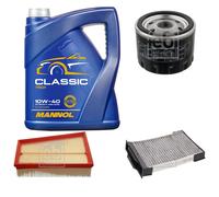 FEBI BILSTEIN Controllo set 5L MANNOL Classic 10W-40 per Renault Megane II