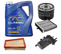 Febi BILSTEIN Controllo Set 5L mannol Classic, 10W-40 per Renault Scénic