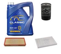 Febi BILSTEIN Controllo Set 5L mannol Classic 10W-40 per Seat Toledo II
