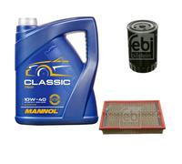 Febi BILSTEIN Controllo Set 5L mannol Classic 10W-40 per Volkswagen Sharan 7M8