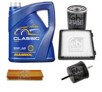 FEBI BILSTEIN Controllo Set 5L MANNOL Classic 10W-40 Per Volvo V40 Kombi VW
