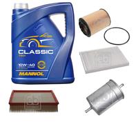 FEBI BILSTEIN Controllo set 5L MANNOL Classic 10W-40 per VW Passat Variant