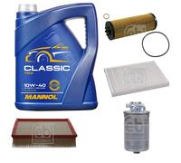 FEBI BILSTEIN Controllo Set 5L MANNOL Classic 10W-40 Per VW Passat Variant