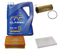 FEBI BILSTEIN Controllo Set 5L MANNOL Classic 10W-40 Per VW Passat Variant