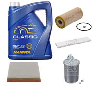 FEBI BILSTEIN Controllo Set 5L MANNOL Classic 10W-40 Per VW Sharan 7M8 7M9